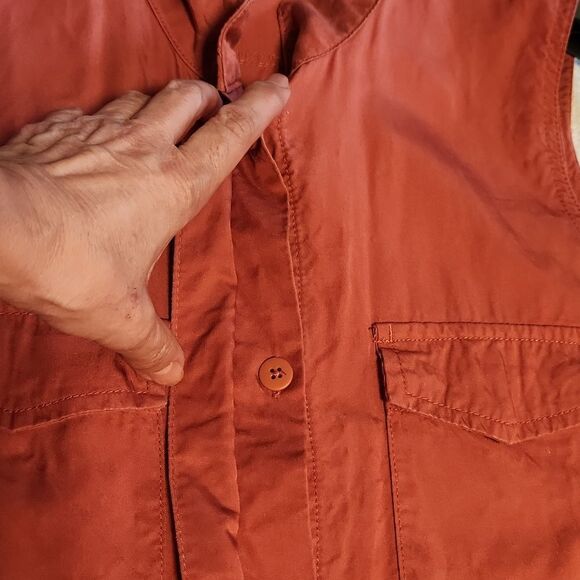 Faded Glory clay brick womens utility vest - Picture 4 of 9